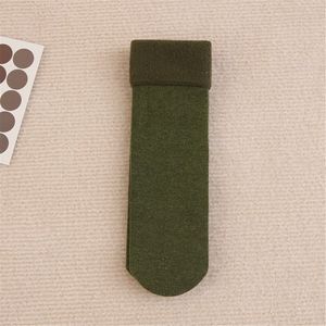 Vrouwen Winter Thicken Warm Thermische Sokken Voor Vrouwen Solid Black Soken Naadloze Wol Vloer Kasjmier Thuis Snowboots Sokken voor Mannen