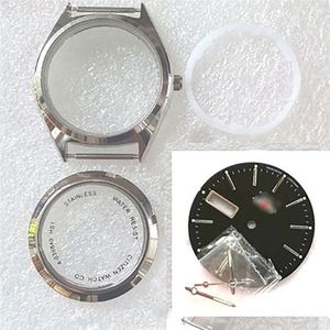 Voor 8200 Uurwerk 36Mm Stalen Horloge Case Cover Kit Horloge Reparatie Onderdelen