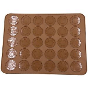 Bitterkoekje Kit Macaron Siliconen Mat Non-stick Bakvorm Set 48 Capaciteit Macaron Mat Pad Pot Taart decoreren Leveringen