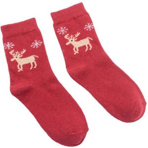 2 pcs Vrouwen Kerst Winter Dikke sokken Warme Lange Sokken Basketbal Sport Anti Slip Sokken 5 Kleuren