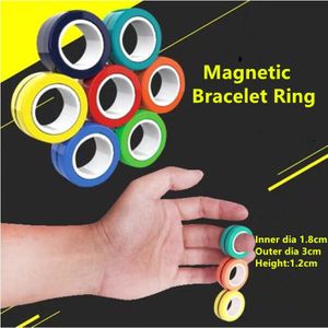 Anti-Stress Magnetische Ringen Magnetische Armband Ring Speelgoed