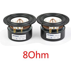 Aiyima 2 Stuks 3Inch Audio Draagbare Luidsprekers 4 8 Ohm 15W Volledige Bereik Hifi Bass Speaker Altavoz Portatil speaker Diy Home Theater