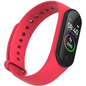 M4 Color Screen Smart Wristband Heart Rate Monitor Fitness Activity Tracker Smart Band Blood Pressure Music Remote Control