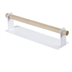 Haak Keuken Roll Adhesive Papieren Handdoek Houder Magazijnstelling Diversen Organizer Home Storage Tool Kabinet Kast Tissue Plank #20