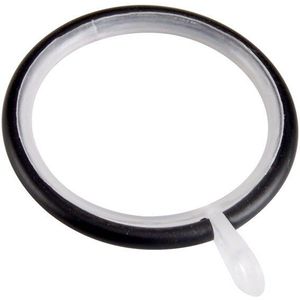 10 Stuks Per Lot Plastic Gordijn Accessoires Ringen Zilverkleurige Koper Kleur Haak Opknoping Interne Diameter 40 Mm