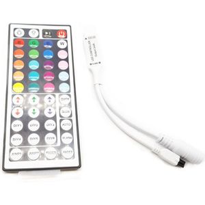 Led Controller 44 Toetsen 24 Toetsen Led Ir Rgb Controler Led Verlichting Controller Ir Remote Dimmer DC12V Control Voor Rgb led Strip