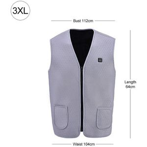 M-Xxxl Mannen Vrouwen Herfst Winter Smart Verwarming Vest Usb Infrarood Elektrische Verwarming Vest Outdoor Flexibele Thermische Winter Warm jas