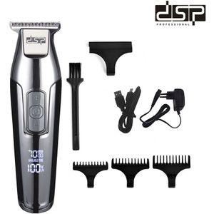 Home Tondeuse Professionele Elektrische Trimmer Met Led Screen Wasbaar Usb Oplaadbare Mannen Sterke Macht Staal Snijkop Eu