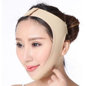 Vrouwen Facial Lifting Slanke Riem Facial Cheek Chevron Lifting Dunne Masker Ademend Compressie Dubbele Kin Te Verminderen Bandage