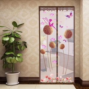 Summer Anti Mosquito Insect Fly Bug Curtains Magnetic Mesh Net Automatic Closing Door Screen Kitchen bedroom Office Curtain
