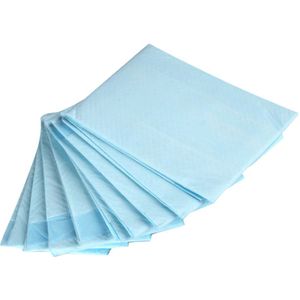 Wegwerp Incontinentie Bed Onderlegger Pads Matras Protector Vel Blauw