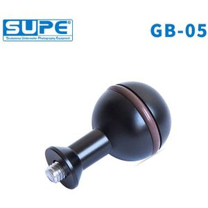 SUPE Scubalamp BJ05 1 ""bal adapter met 1/4 20"" bout door center voor led duiklamp bal klem voor led UW fotografie licht