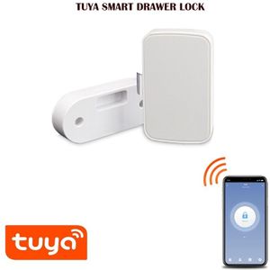 Tuya Smart Bluetooth Ladeblok Lock Keyless Onzichtbare Slot Archiefkast Kast Lock Lade Schakelaar App Unlock Kind Veiligheid