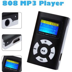 Carprie Mini Usb Clip MP3 Speler Lcd-scherm Ondersteuning 32 Gb Micro Sd Tf Card Mp3 Speler Mini Herinneringen Zijn niet Inbegrepen