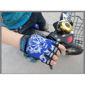 BACHASH Kinderen Handschoenen Ademend Riding Half Vinger Mountainbike Handschoenen Voor Kids Jongens Meisjes Handschoenen Wanten