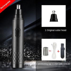 Elektrische Neus Tondeuse En Oorhaar Trimmer Vacuüm Cleaning System Voor Mannen Neus Tondeuse Waterdicht Voor Heren