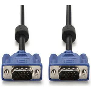 EGRINCY 1080 P VGA Kabel Male VGA Naar Male VGA Gevlochten Afscherming Hoge Premium HDTV VGA Kabel Met Magnetische Ring 1.5 m 1.8 m 3 m 5 m 8 m