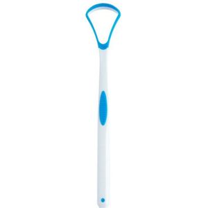 1Pcs Tong Borstel Tong Schoonmaken Schraper Food Grade Enkele Tong Schraper Oral Care Schraper Te Houden Verse Adem Tong borstel
