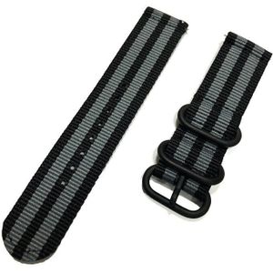 20mm Nylon Horlogeband Strap voor Garmin Venu/GarminMove 3 Luxe Stijl/Vivoactive 3 Smart Horloge Armband Sport polsband Correa