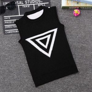 AD Cure Driehoek Patroon Baby Truien Vest Katoen Jongens Meisjes Truien Winter Kids Kleding Peuter Kinderkleding 12M-3Y