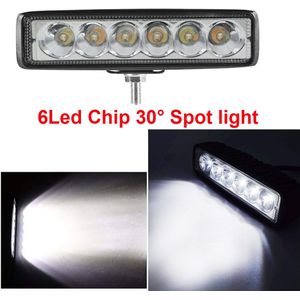 Led Verlichting Bar 18W 30W 48W Led Licht Bar 4X4 Off Road Led Bar led Spotlight Mistlampen Auto Lamp Flash Auto