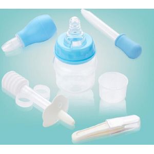 6Pc Baby Infent Veiligheid Zuigfles Voeden Apparaat Gezondheidszorg Thermometer Set Baby Nasale Zuig Srevice Set