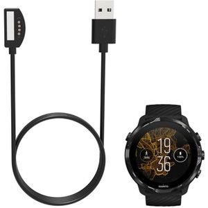 Usb Lader Magnetische Oplaadkabel Dock Cradle Station Cord Draagbare Vervanging Accessoires Voor-Suunto 7 Horloge