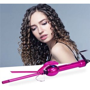 Ckeyin Professionele Toermalijn Keramische Haar Krultang Temperatuur Verstelbare Krultang Hair Styling Gereedschap Met Lcd-scherm