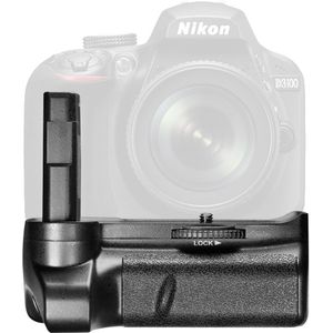 Glorystar Camera Batterij Grip Voor Nikon D3100 D3200 D3300 Slr Digitale Camera Verticale Ontspanknop Werk