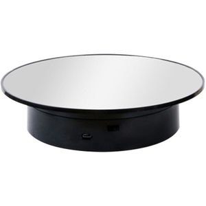 Usb Oplaadbare Elektrische Multifunctionele Collectible Product Rekwisieten Model Hobby Abs Voor Sieraden Fotografie Roterende Display Stand