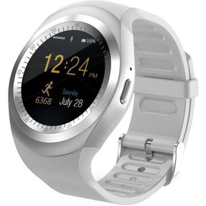 Y1 Smartwatch Bluetooth Smart Horloge GSM SIM Ondersteuning 2G call Bluetooth call voor Apple iPhone Xiaomi Android Telefoons PK DZ09 KW18 S