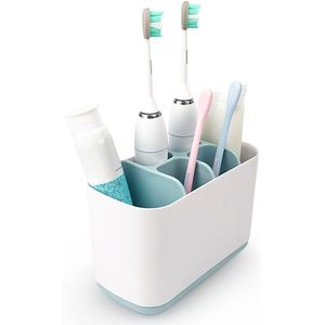 Verwijderbare Badkamer Tandenborstel Opbergdoos Houder Aanrecht Rekken Thuis Badkamer Wassen Buis Tandpasta Set Magazijnstelling
