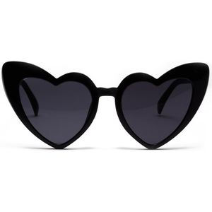 Hart Zonnebril Vrouwen Cat Eye Zonnebril Retro Liefde Hart Vormige Glazen Dames Winkelen Driver Bril