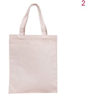 Dames Mode Eenvoudige Herbruikbare Canvas Boodschappentassen Grote Capaciteit Beige Solid Casual Groene Boodschappentassen Handtassen