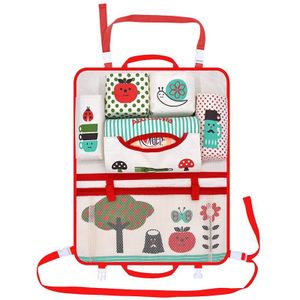 Winkelen Autostoeltjes Tas Opslag Opknoping Organizer Bag Lederen Pad Cups Opslag Houder Bag Opvouwbare Plank winkelwagen seat