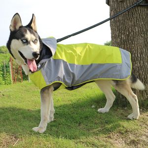 Honden Waterdicht Winddicht Reflecterende Hooded Regenjas Poncho Regen Jas Jas Waterdicht, Winddicht, Reflecterende, Hooded