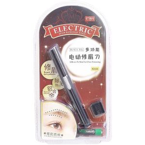 Vrouwen Elektrische Wenkbrauw Trimmer Beveiliging Ontharing Eye Brow Epilator Mini Shaper Scheerapparaat Pijnloos Scheermes Gezichtshaar Remover