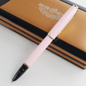 Hero vulpennen authentieke 1079 ultrafijne pen 0.38mm studenten Office business box zwart roze geel blauw