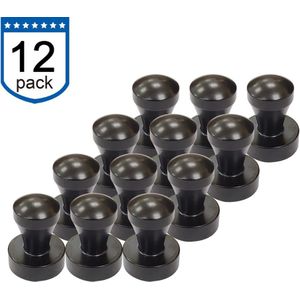 Edison Magnetische Push Pins D12 * 16-Geborsteld Hevay Duty Magneet Voor Whiteboard Mangets, kantoor Magneten, Kaart Magneten.