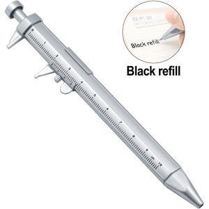 Multifunctionele Gel Inkt Pen Schuifmaat Roller Ball Pen Briefpapier Balpen Balpen 0.5Mm