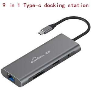 5/7/9 in 1Thunderbolt Dock USB Type C naar HDMI HUB Adapter voor MacBook Samsung Dex galaxy S10/S9 USB-C Converter HDMI