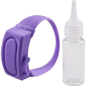 1Pc Draagbare Sillicone Armband Polsband Hand Dispenser Wassen Handdesinfecterend Dispenser Alcohol Doseren Armband Polsband