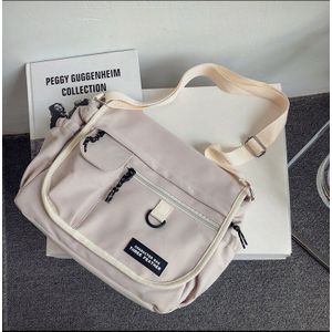 Nylon Messenger Bag Japanse Mode Casual Schoudertas Student Grote Capaciteit Cross-Back Bag