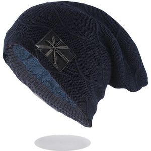 Meter Vlag Mannen Winter Warme Wollen Muts Katoen Gebreide Casual Unisex Mutsen Skullies Top Mode Volwassen Motorkap