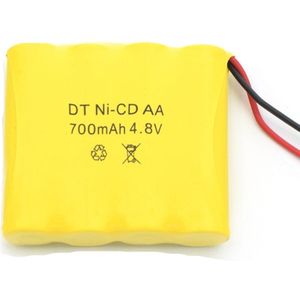 1/2/4/8x Oplaadbare 4.8 V 700Mah Ni-Cd Aa Batterij Pack Voor Remote controle Speelgoed Elektrische Auto SM-2P Plug Nicd 4.8 V Volt Bateria