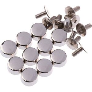 10 Sets Dragen Bescherming Tas Bottom Studs Klinknagels Voor Zak Voeten Schroef Diy Lederen Knoppen Schroef Voor Tassen Hardware Riem accessoires