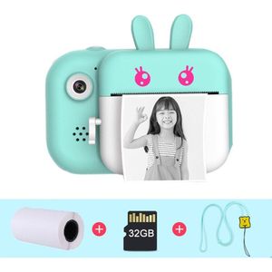 Kinderen Camera Instant Print Camera Voor Kinderen 24MP 1080P Hd Digitale Camera Voor Kinderen Cartoon Foto Camera Speelgoed met Fotopapier