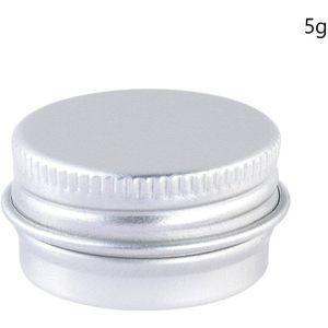 1Pc 5G 10G 15G 30G 50G 100G Aluminium Tin Potten Metalen Lege Opslag doos Kleine Cosmetische Gezicht Oogcrème Lippenbalsem Verpakking