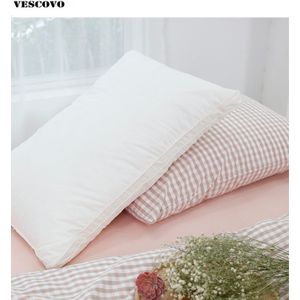 100% Wit Ganzendons/veren Kussen hoogwaardige Luxe Nek Kussens Home Hotel Geheugen Kussen voor Slapen