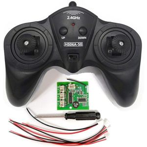 6CH 2.4G Afstandsbediening Power Zender Ontvanger Radio Systeem Voor Diy Rc Boot Auto 'S 50M Controlerende